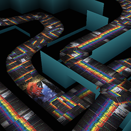 The track of the Slightly Pink Floyd